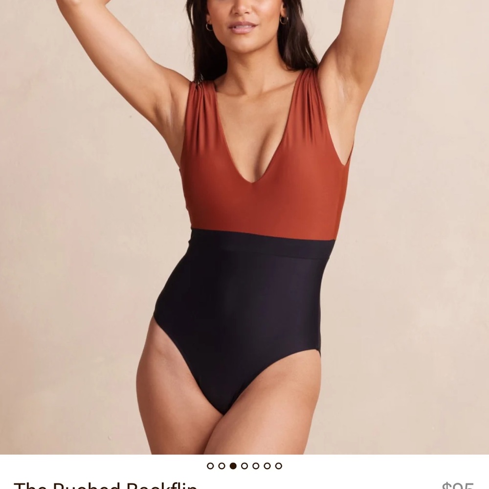 Summersalt Rushed Backflip Onepiece Swimsuit Amber and Sea Urchin
